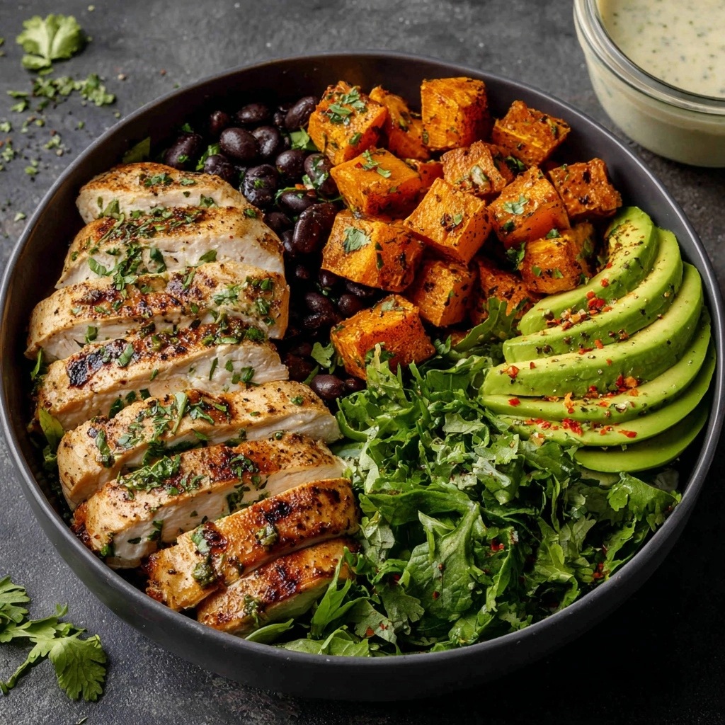 Chicken and Sweet Potato Bowls Recipe - Recipe Image