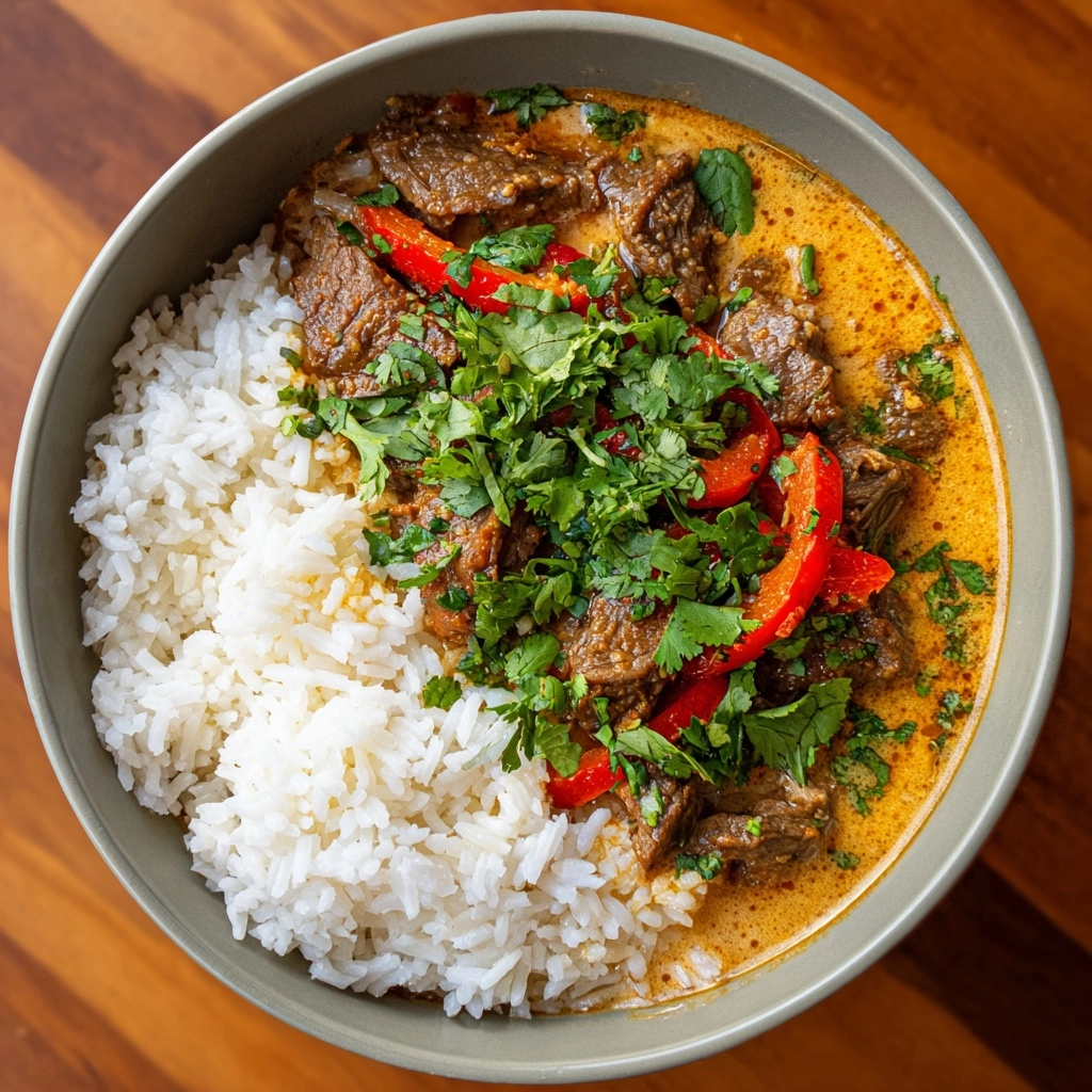 Slow-Cooker Beef Curry Recipe - Recipe Image