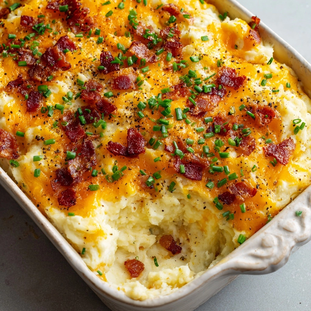 Loaded Cauliflower Casserole Recipe - Recipe Image