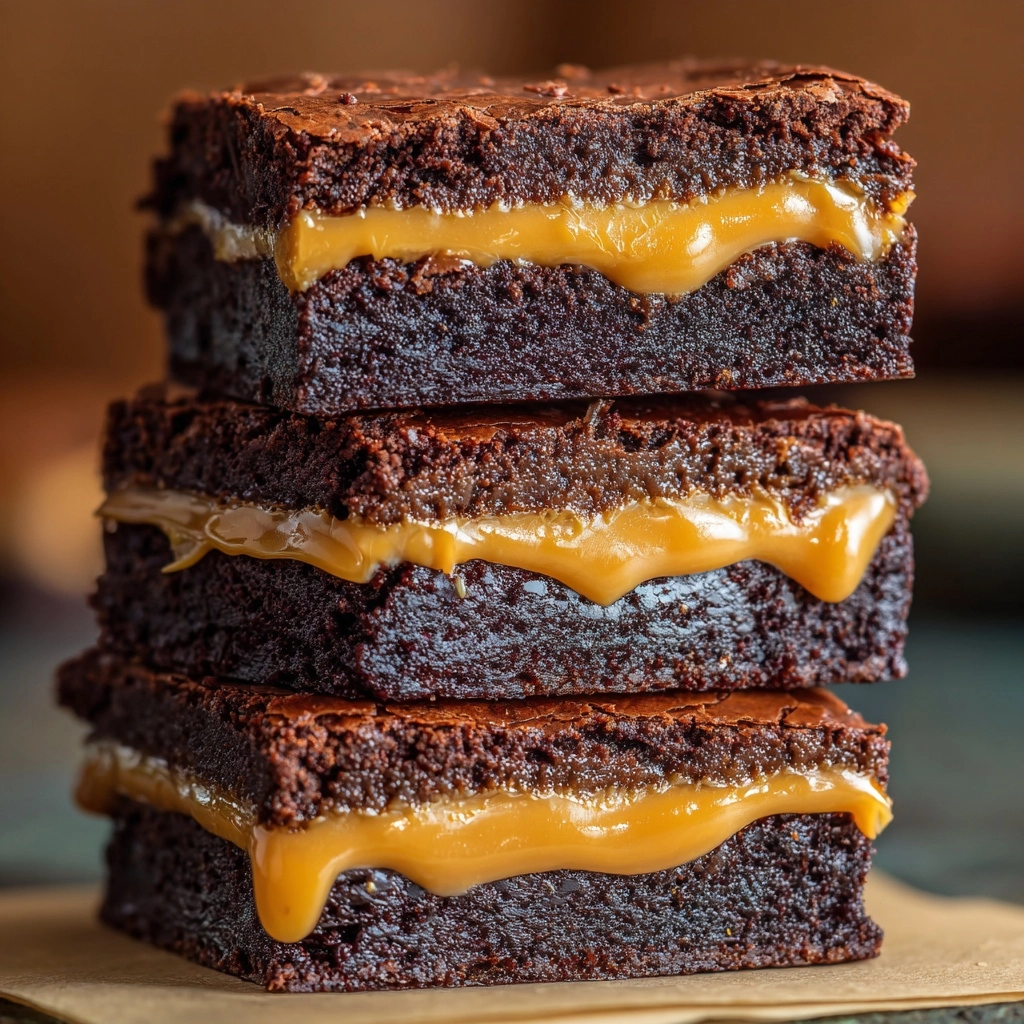 Tunnocks Caramel Brownies: A Decadent Delight Recipe - Recipe Image