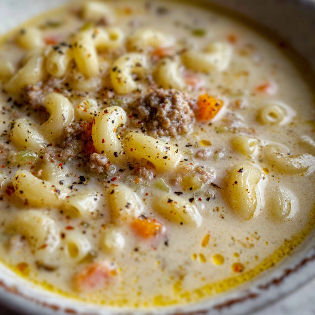 Cheeseburger Soup That’s Comfort in a Bowl Recipe - Recipe Image