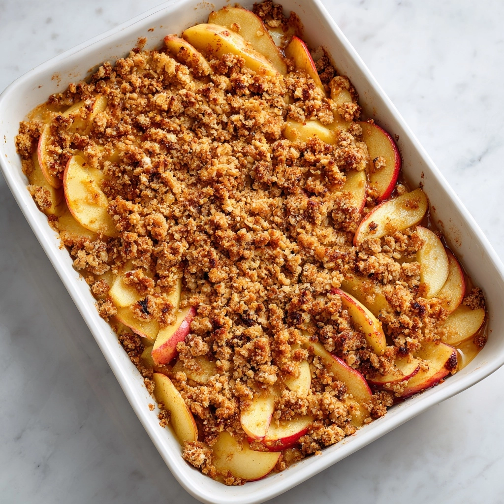Old-Fashioned Apple and Cheese Casserole Recipe - Recipe Image