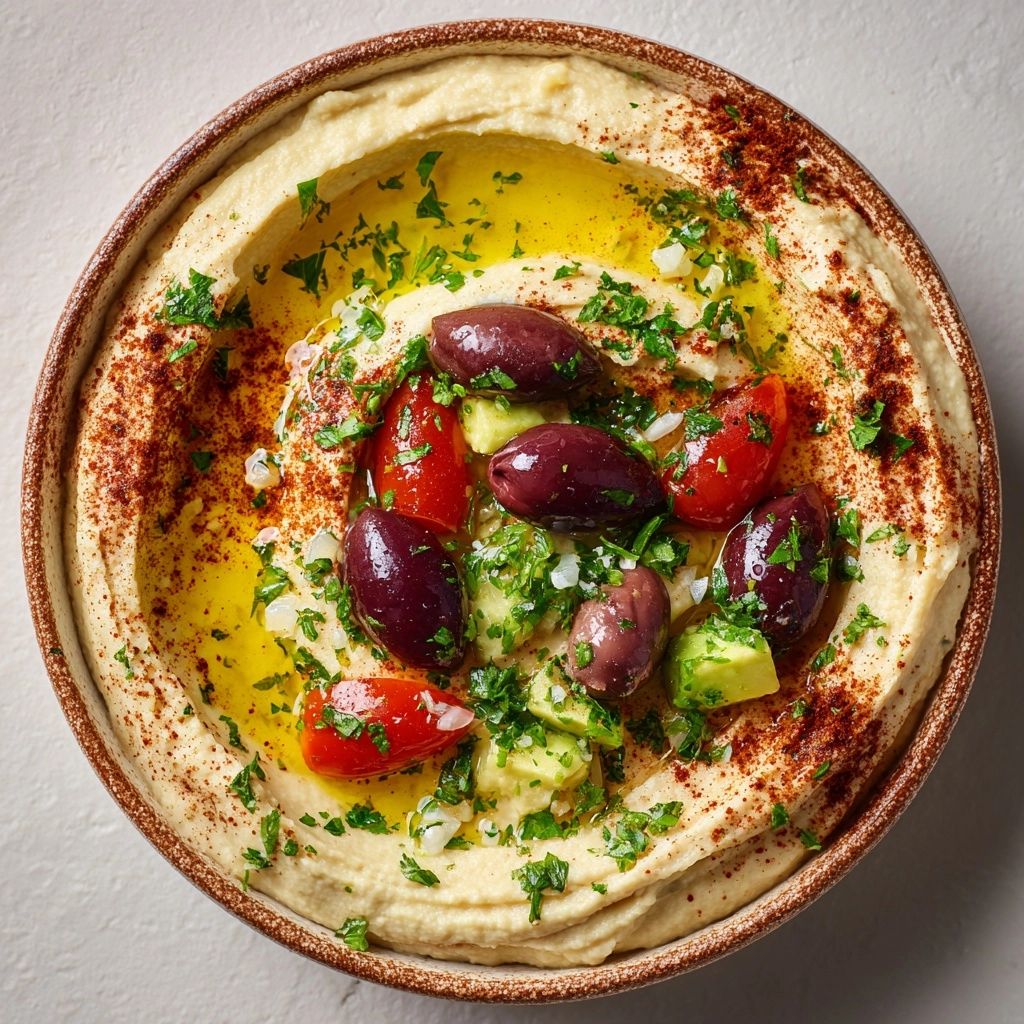 The Loaded Hummus Dip Recipe - Recipe Image