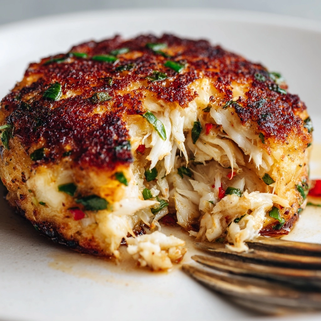 Crab Cake Scampi Recipe - Recipe Image