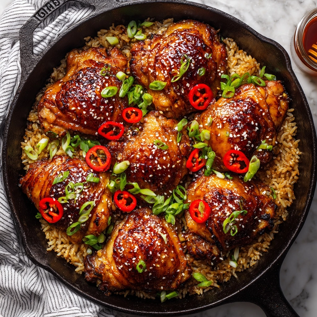 Honey Soy Baked Chicken Thighs Recipe