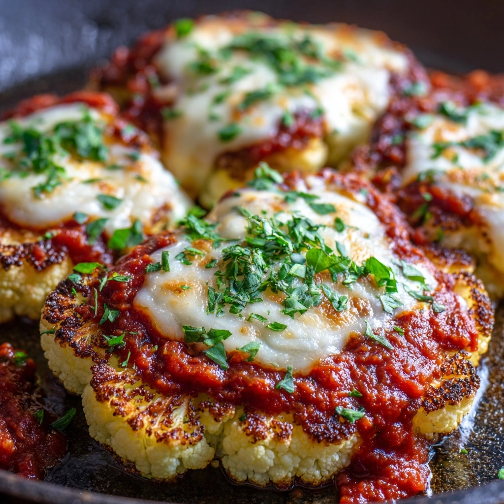 Baked Cauliflower Parmesan Recipe - Recipe Image