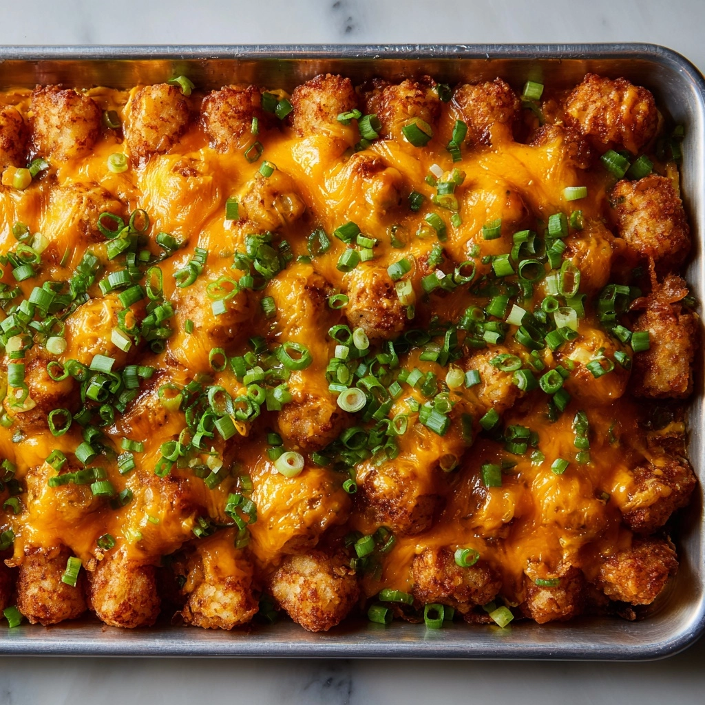 Chili Cheese Tater Tots Recipe - Recipe Image