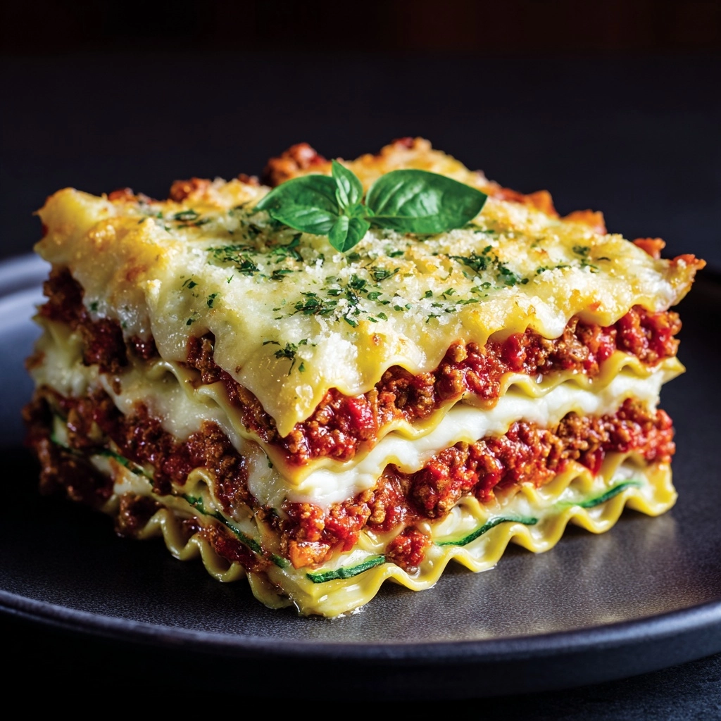 Zucchini Noodle Lasagna Recipe - Recipe Image
