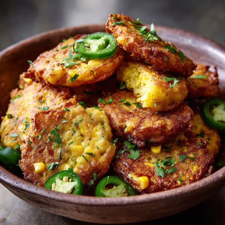 Jalapeño Cornbread Poppers Recipe