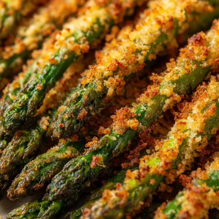 Air Fryer Panko Asparagus Fries Recipe