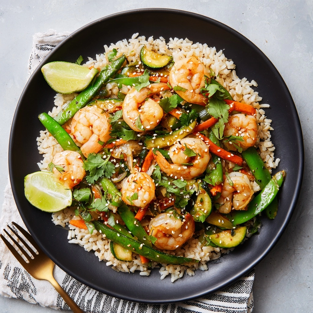 Healthy Stir-Fry Shrimp Recipe