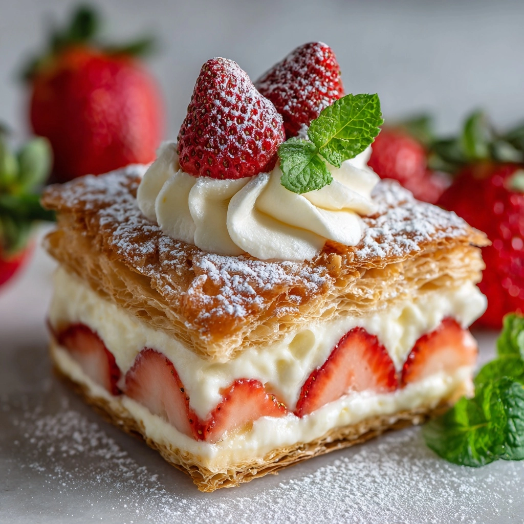 Strawberry Cream Cheese Stuffed French Toast Bake Recipe - Recipe Image