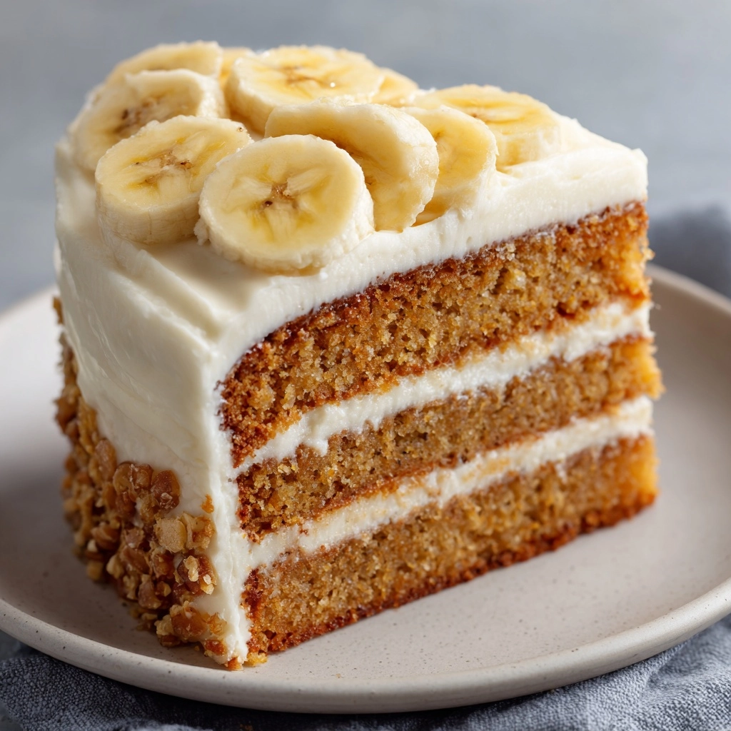 Banana Bread Cake with Cream Cheese Frosting Recipe - Recipe Image