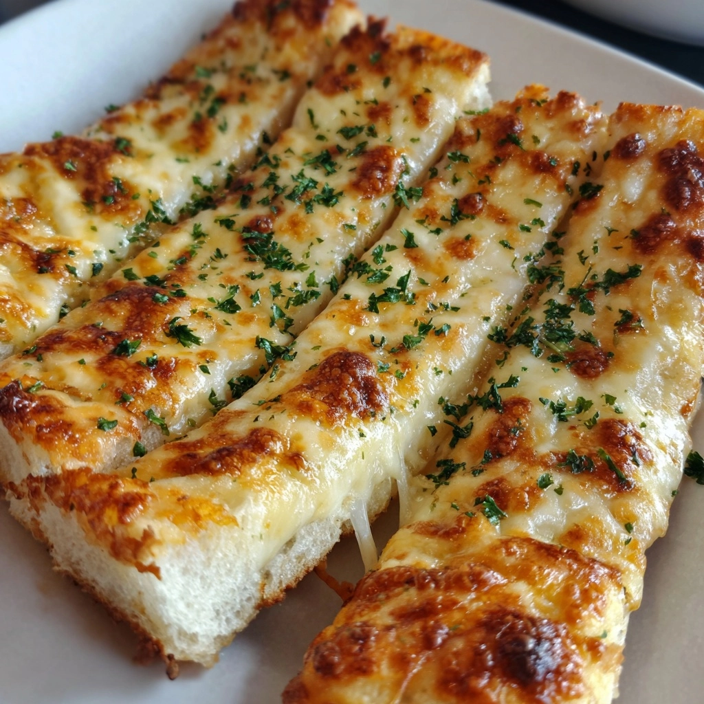 Air Fryer Garlic Bread Recipe - Recipe Image