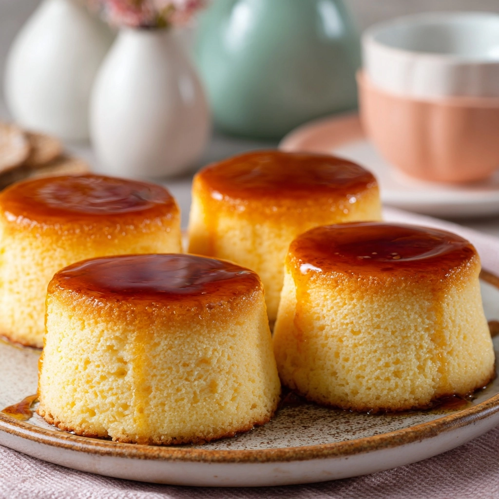 Mini Chinese Sponge Cakes Recipe - Recipe Image