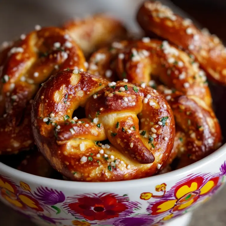 Garlic Ranch Pretzels Recipe