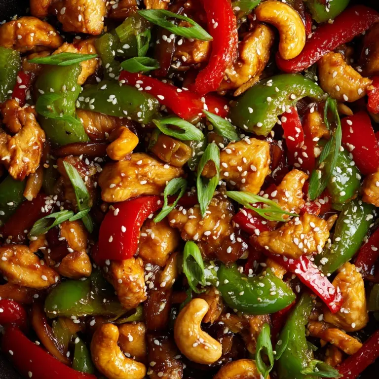 Cashew Chicken Stir Fry Recipe