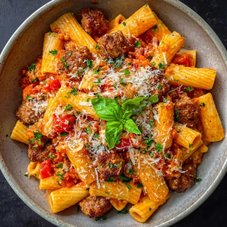 Creamy Italian Sausage Pasta Recipe