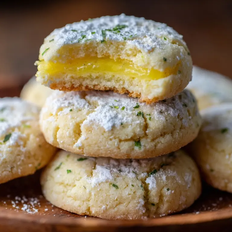 Zesty Lemon Meltaway Cookies Recipe