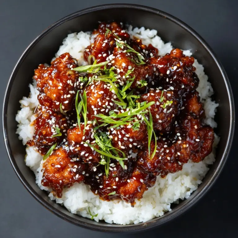 General Tso’s Chicken Recipe