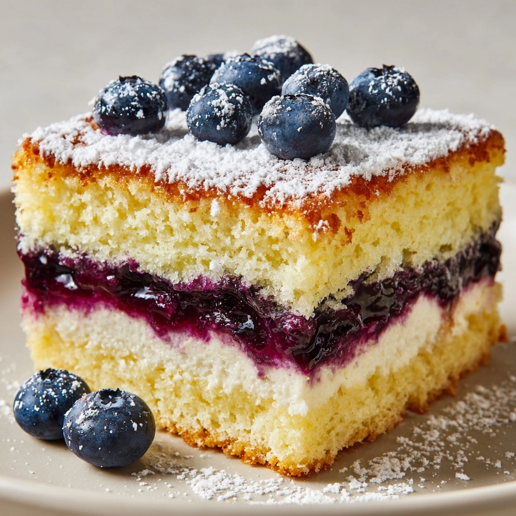 Blueberry Shortcake Cake Recipe