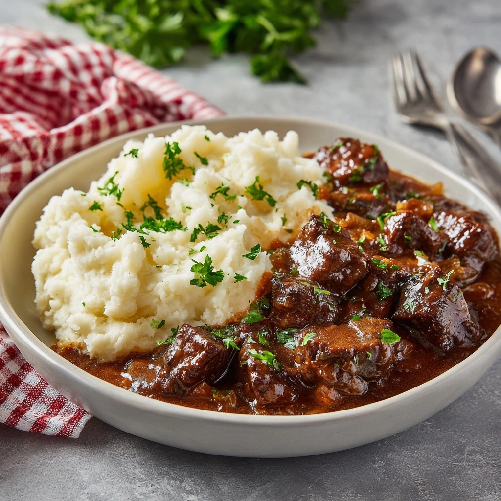 Crockpot Steak Bites Recipe - Recipe Image