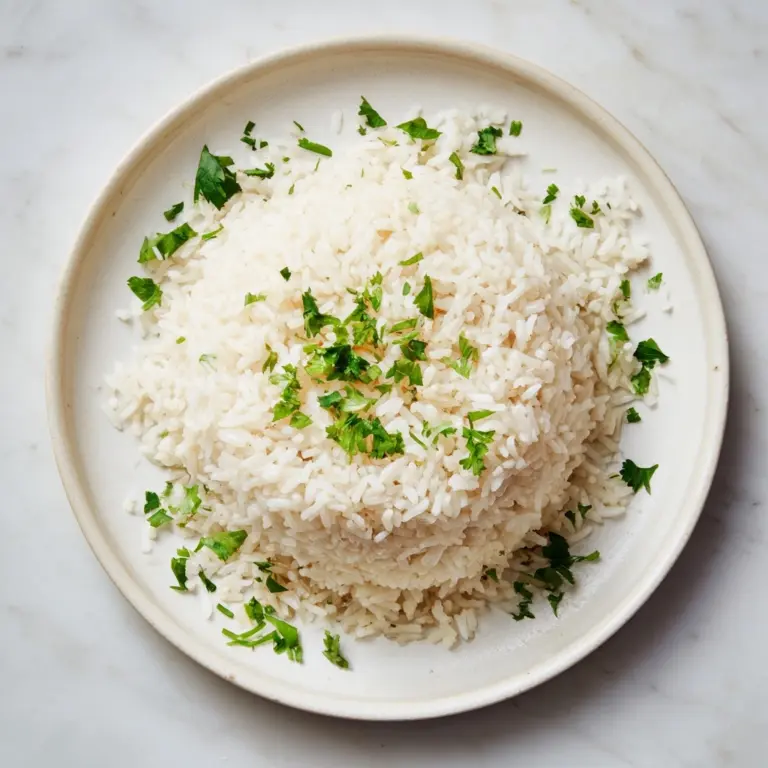 Garlic Parmesan Rice Recipe