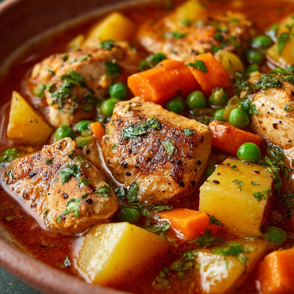 Hearty Chicken and Vegetable Stew Recipe - Recipe Image