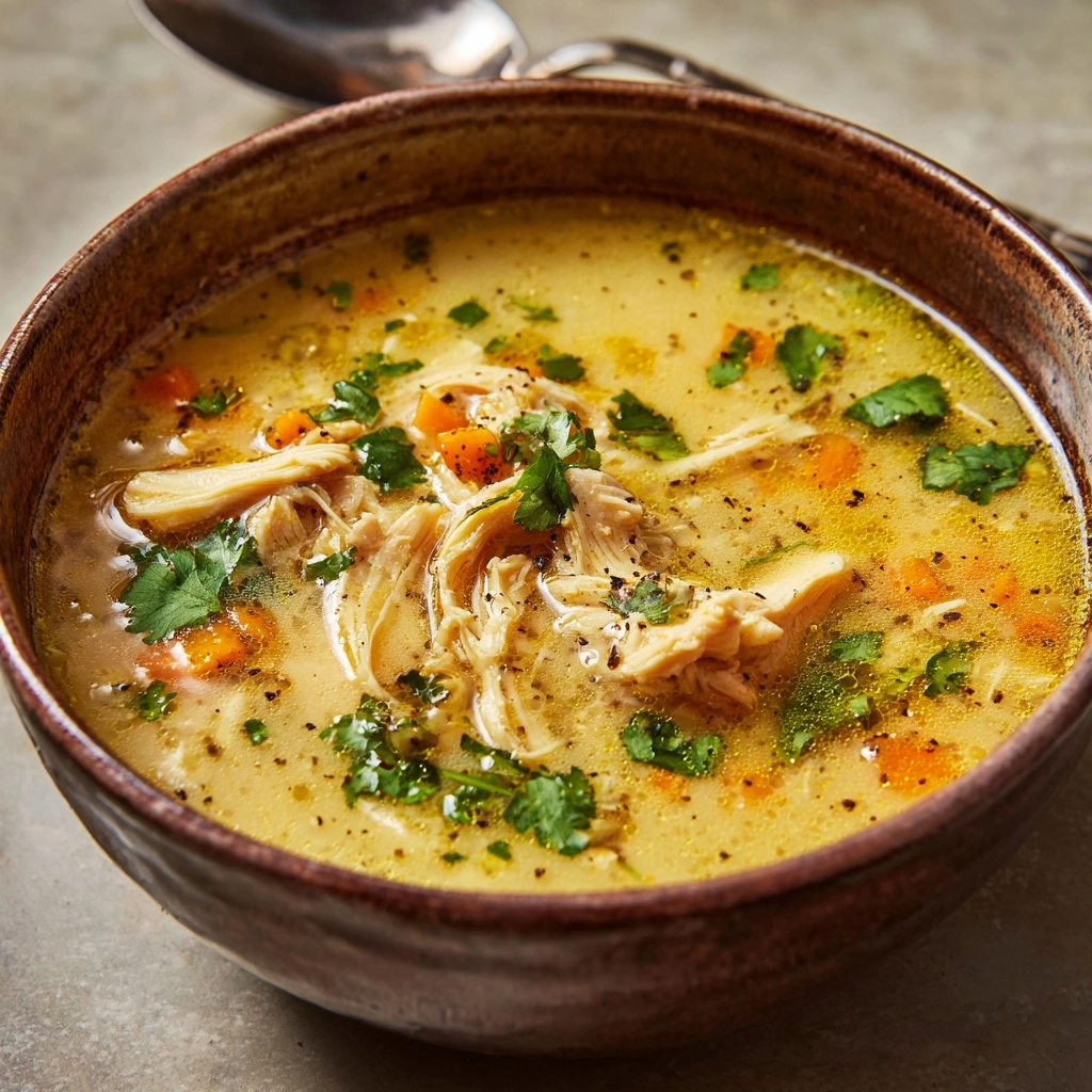 Keto Green Chicken Enchilada Soup Recipe - Recipe Image