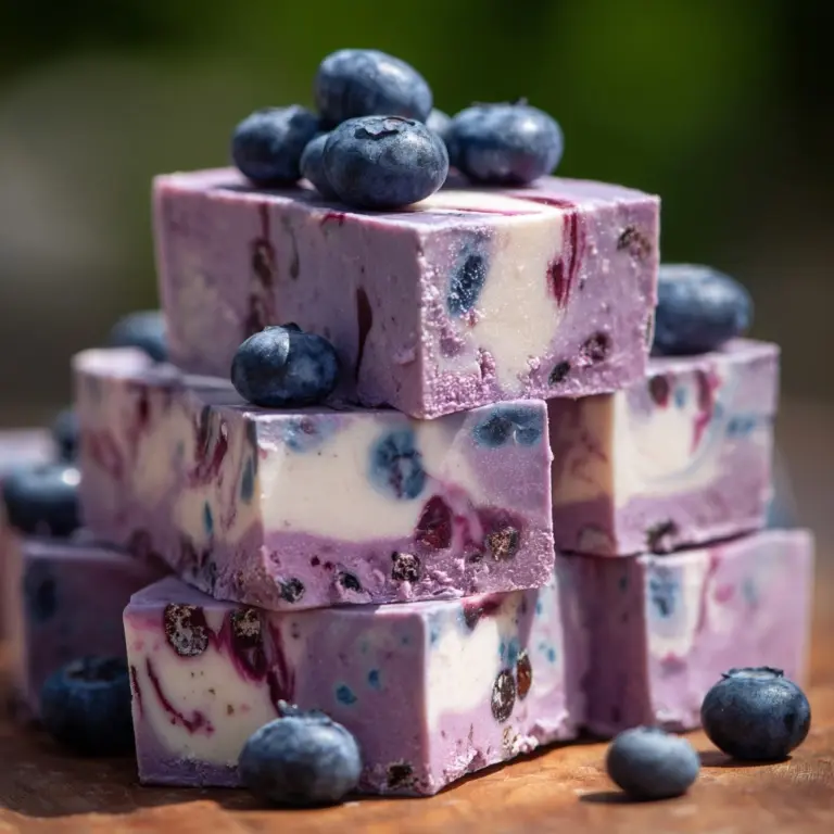 Blueberry Muffin Fudge Recipe