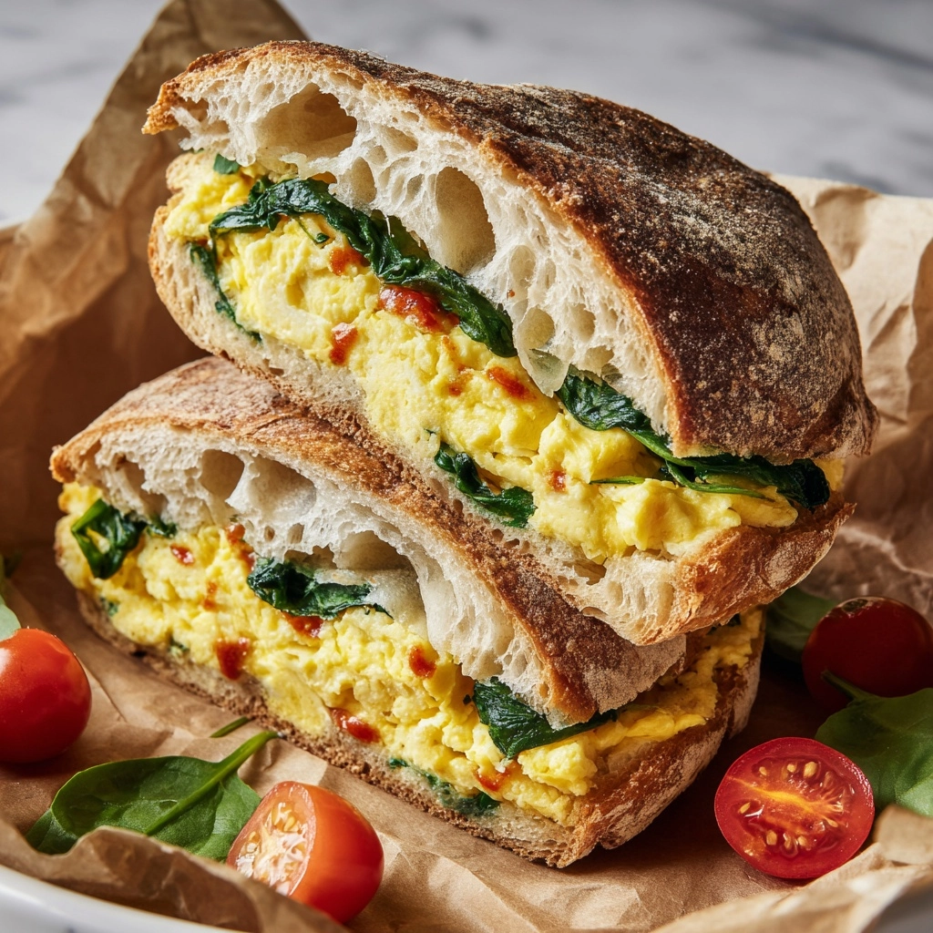 Healthy Breakfast Sandwich Recipe - Recipe Image