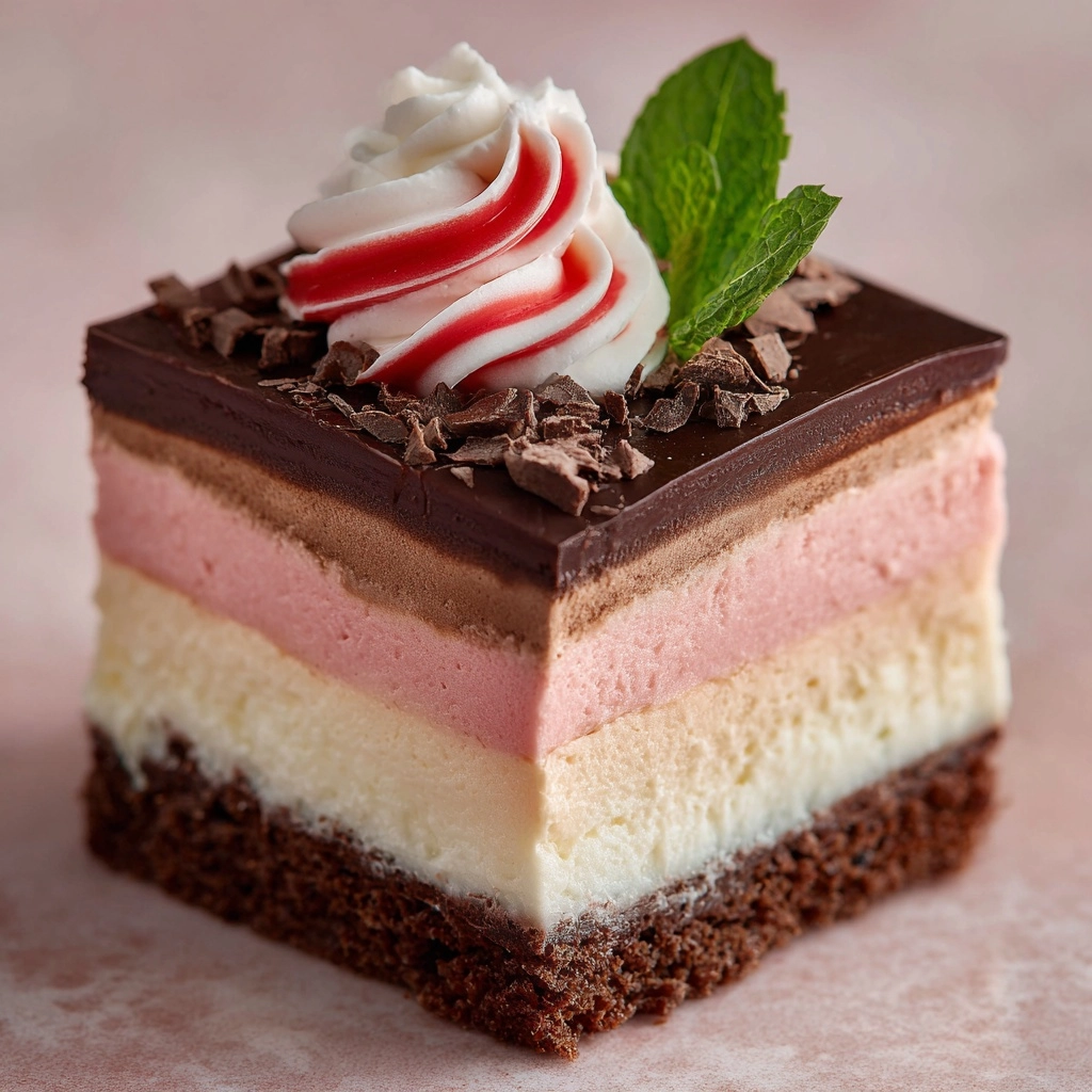 Decadent Layers of Chocolate and Peppermint Bliss Recipe - Recipe Image