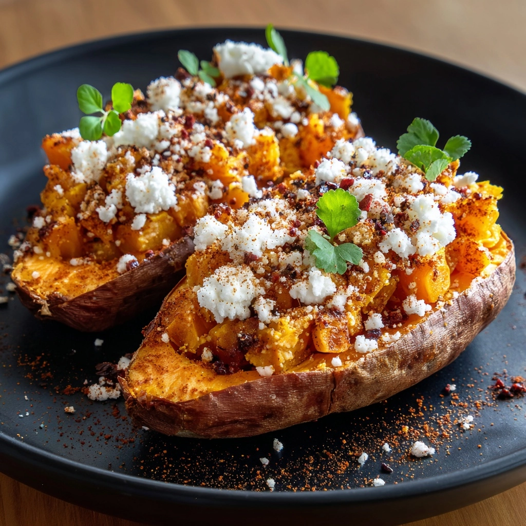 Stuffed Sweet Potatoes Recipe - Recipe Image