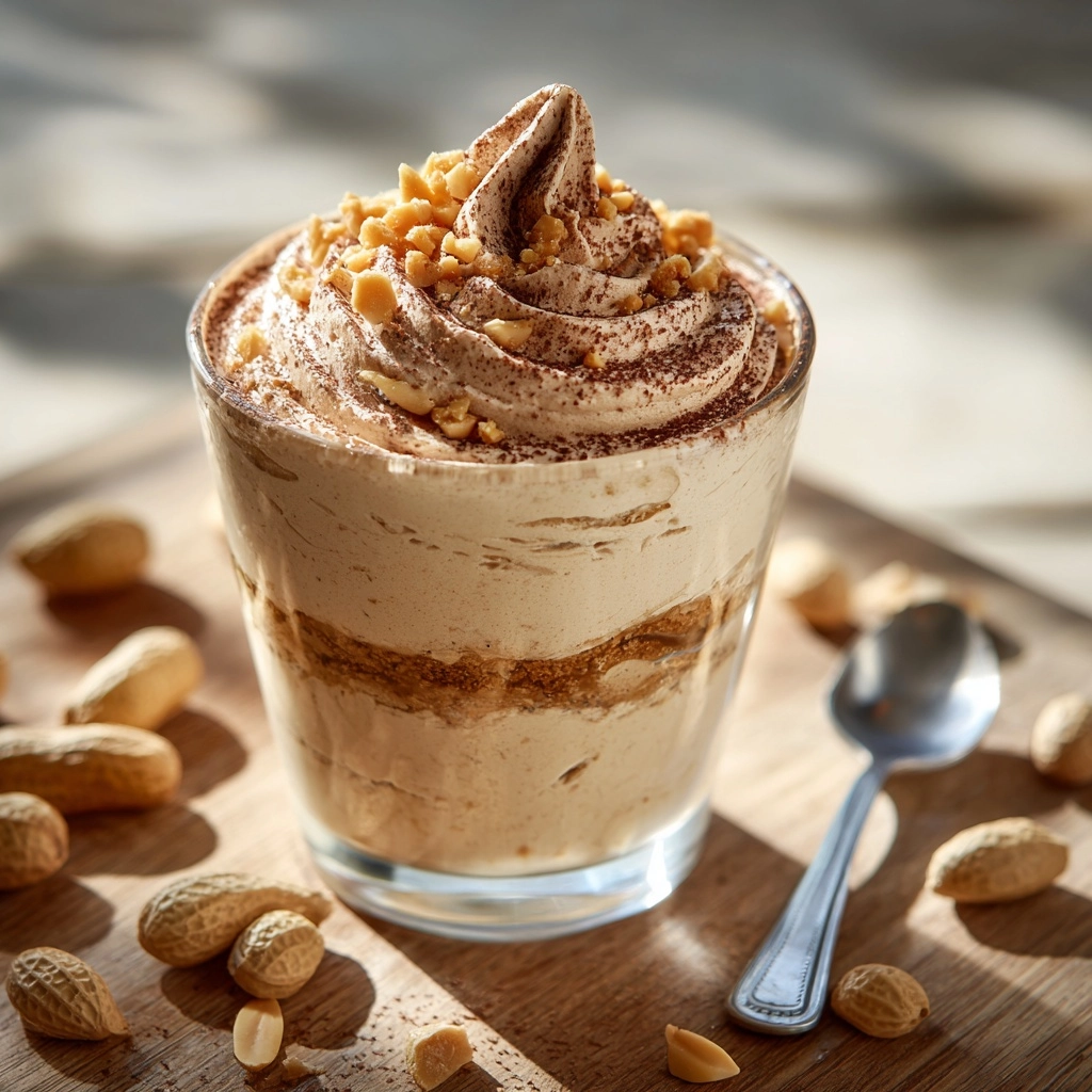 Creamy Peanut Butter Mousse Recipe - Recipe Image
