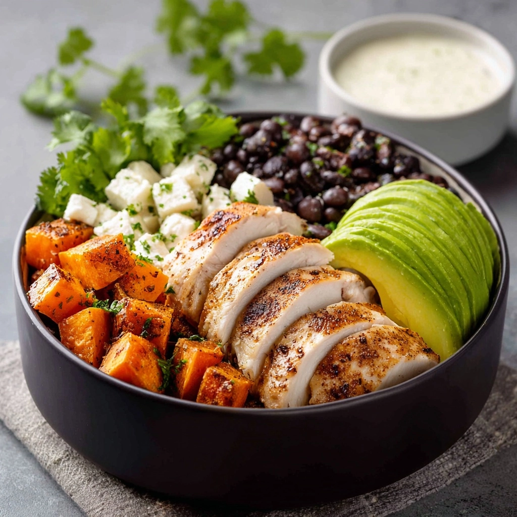 Chicken and Sweet Potato Bowls Recipe - Recipe Image