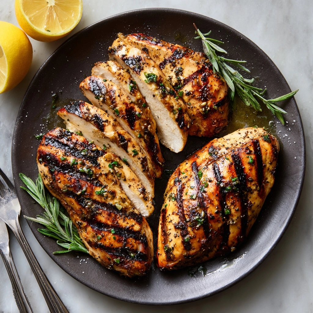 Lemon Herb Grilled Chicken Recipe - Recipe Image