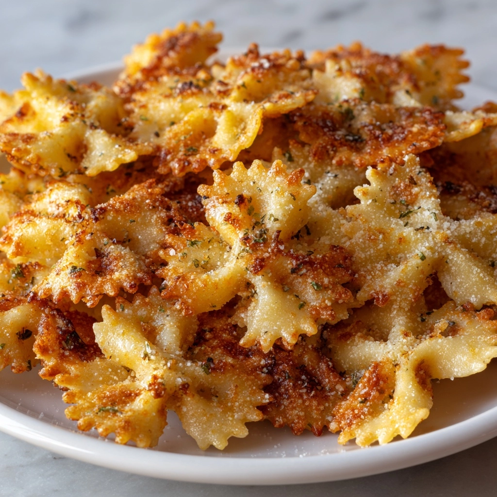 The Best Air Fryer Pasta Chips Recipe - Recipe Image