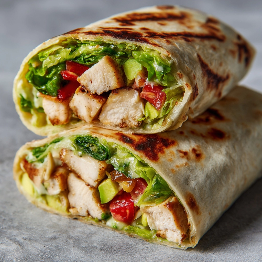 Tuna Salad Wraps Recipe - Recipe Image