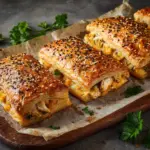 Chicken and Cheese Pastry Rolls Recipe