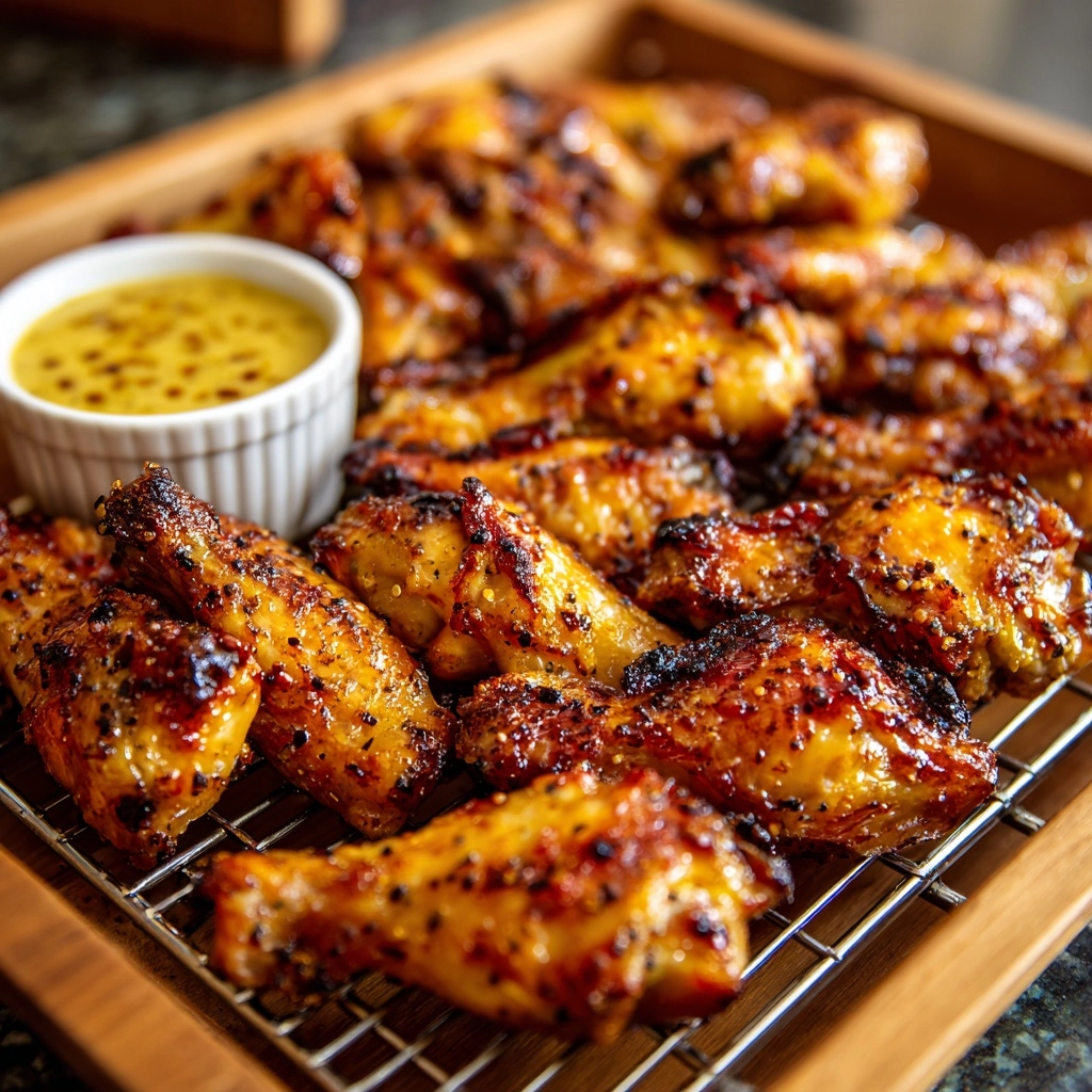 Honey Lemon Pepper Wings Recipe