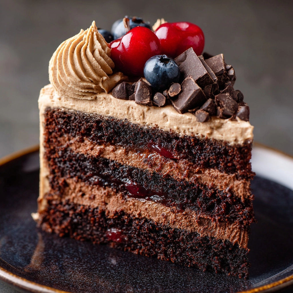 Chocolate Forest Cake Recipe - Recipe Image