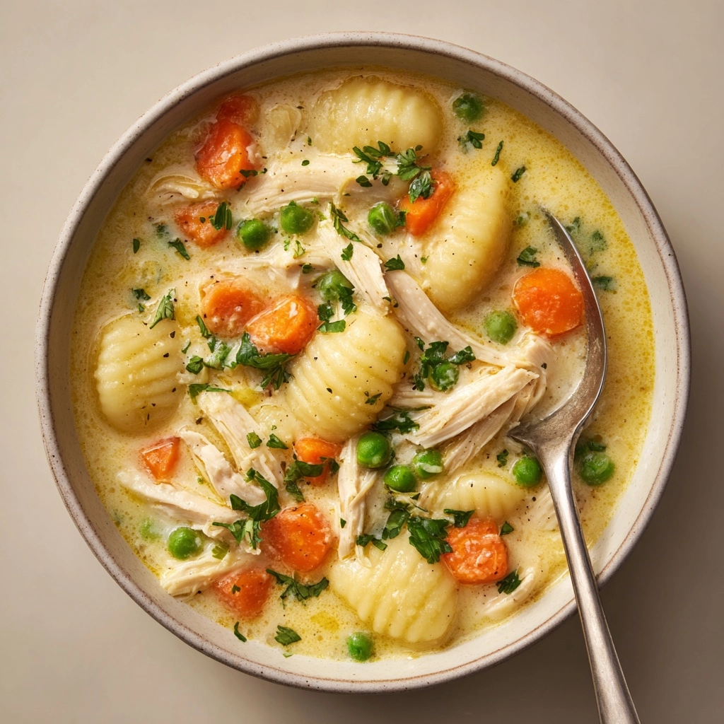 Chicken Pot Pie Gnocchi Recipe - Recipe Image