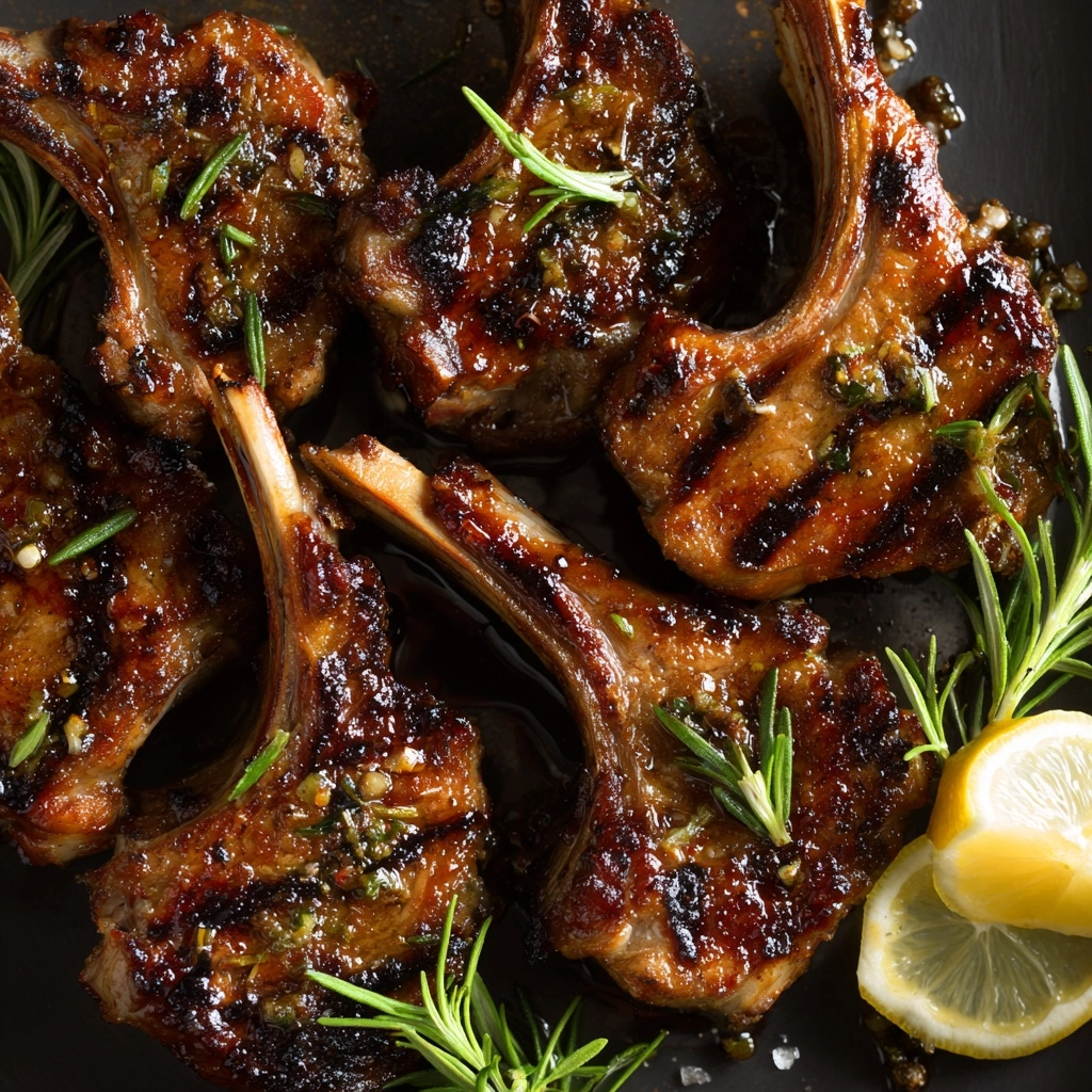 Rosemary Lamb Chops Recipe - Recipe Image