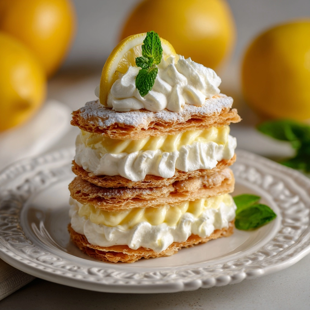 No-Bake Lemon Eclair Cake Recipe - Recipe Image