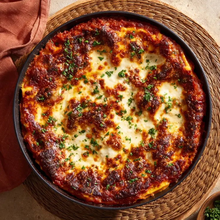 Easy Crockpot Ravioli Lasagna Recipe