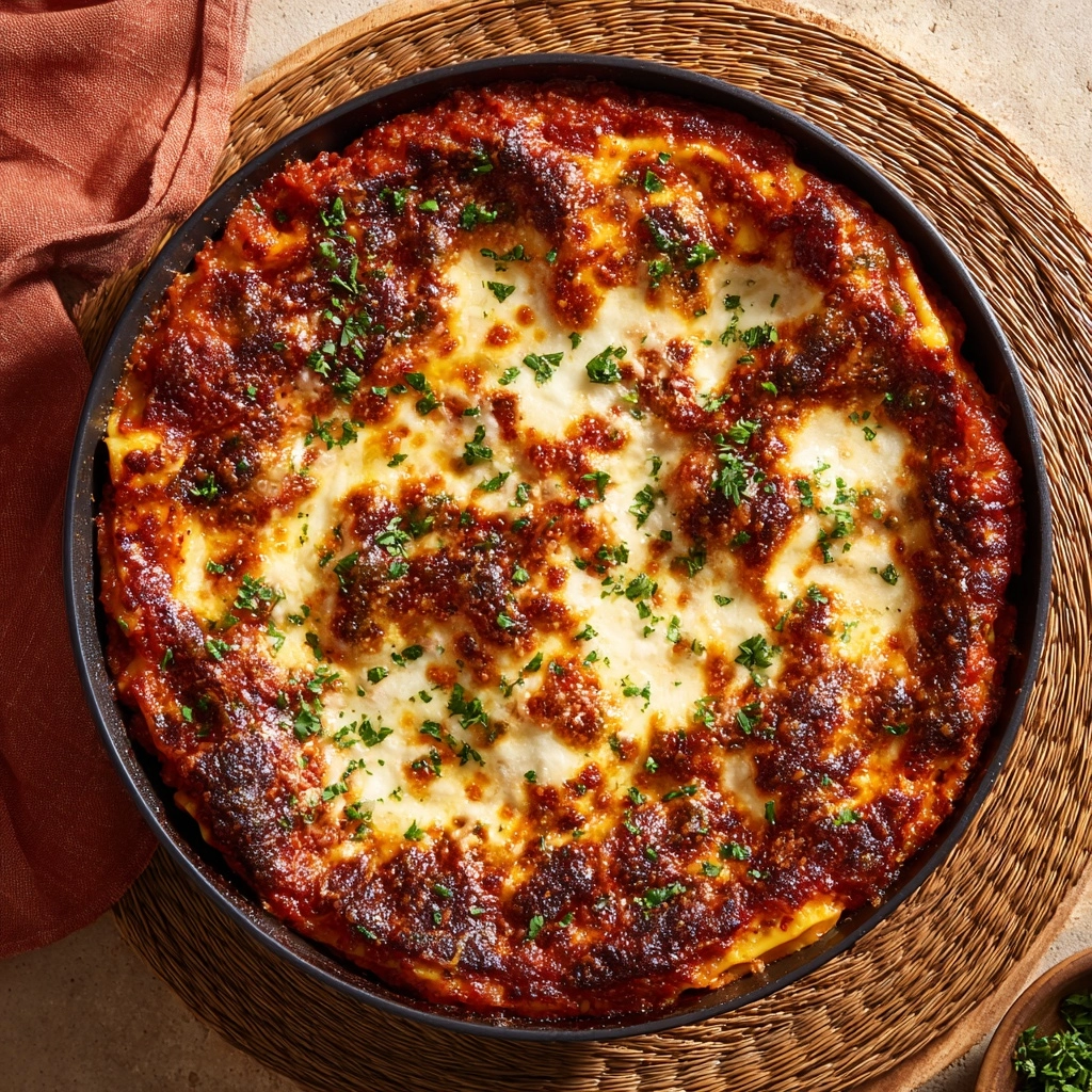 Easy Crockpot Ravioli Lasagna Recipe - Recipe Image