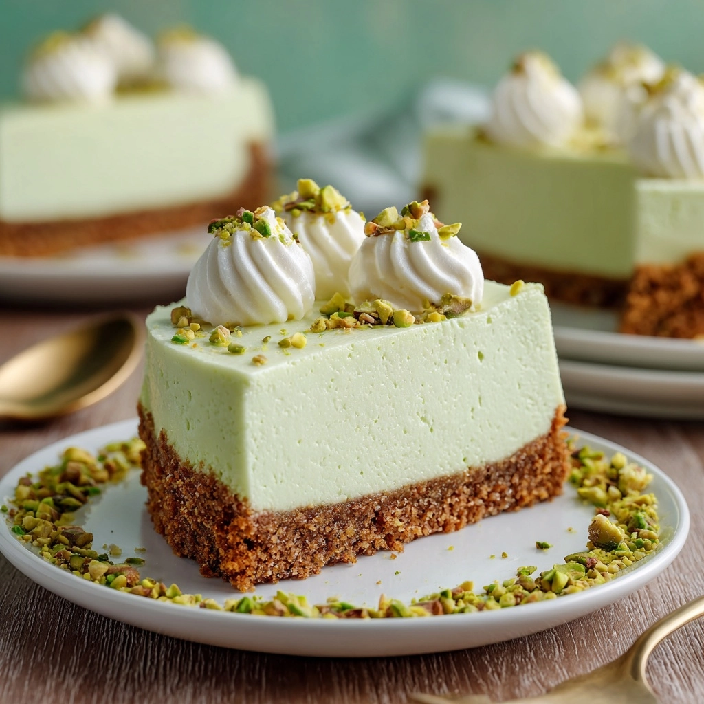 Pistachio Cheesecake Recipe - Recipe Image