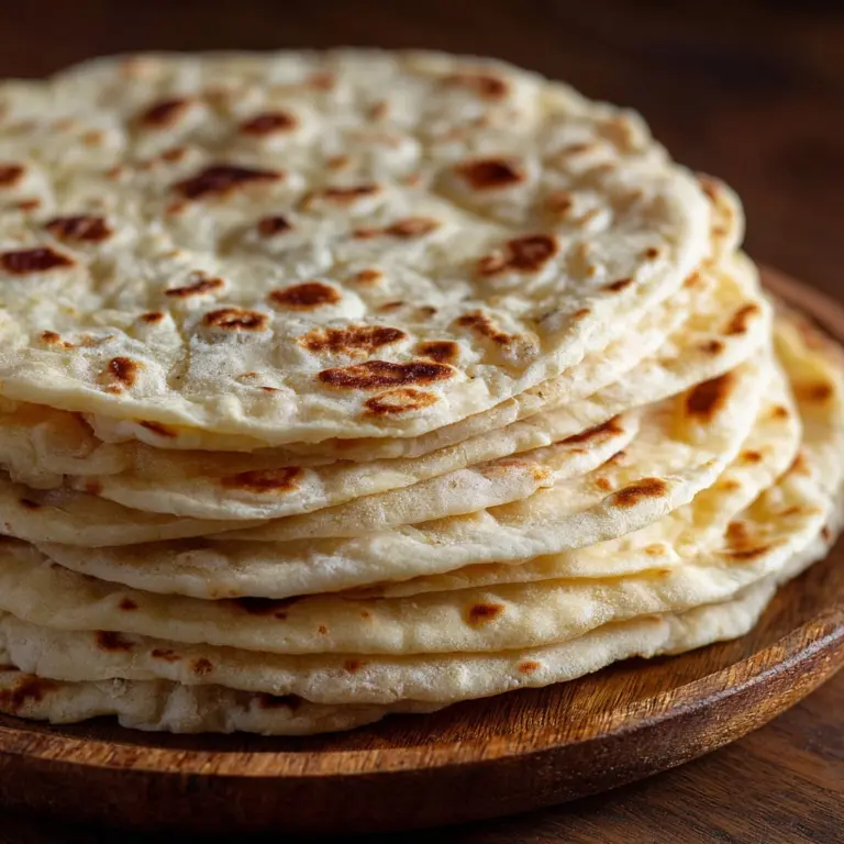 Homemade Tortillas for a Fresh Recipe