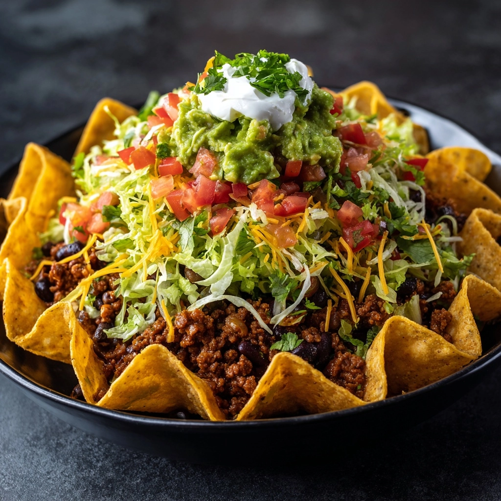 Bubbly Taco Salad Bowl Recipe