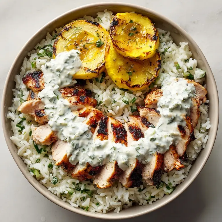 Dump-and-Bake Chicken Tzatziki with Rice Recipe
